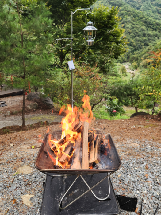 I went on a quiet camping trip to Gaeam Beol Campingjang.
After the rain, the water mist was mystical, and bulmeong (fire gazing) on a chilly day was so nice. — photo 3