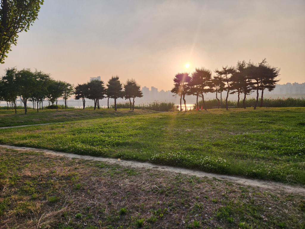 At Hangang River Park near my place... — photo 1