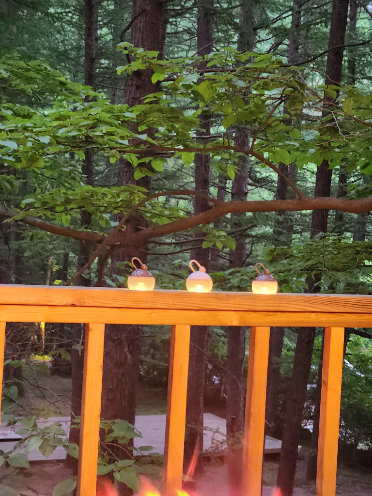 I like camping because I can rest for a while close to nature.
- Hygge Forest — photo 2
